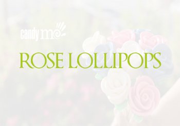 rose lollipops